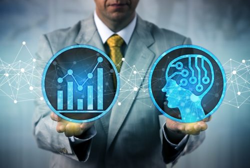 manager using ai platform for big data analysis